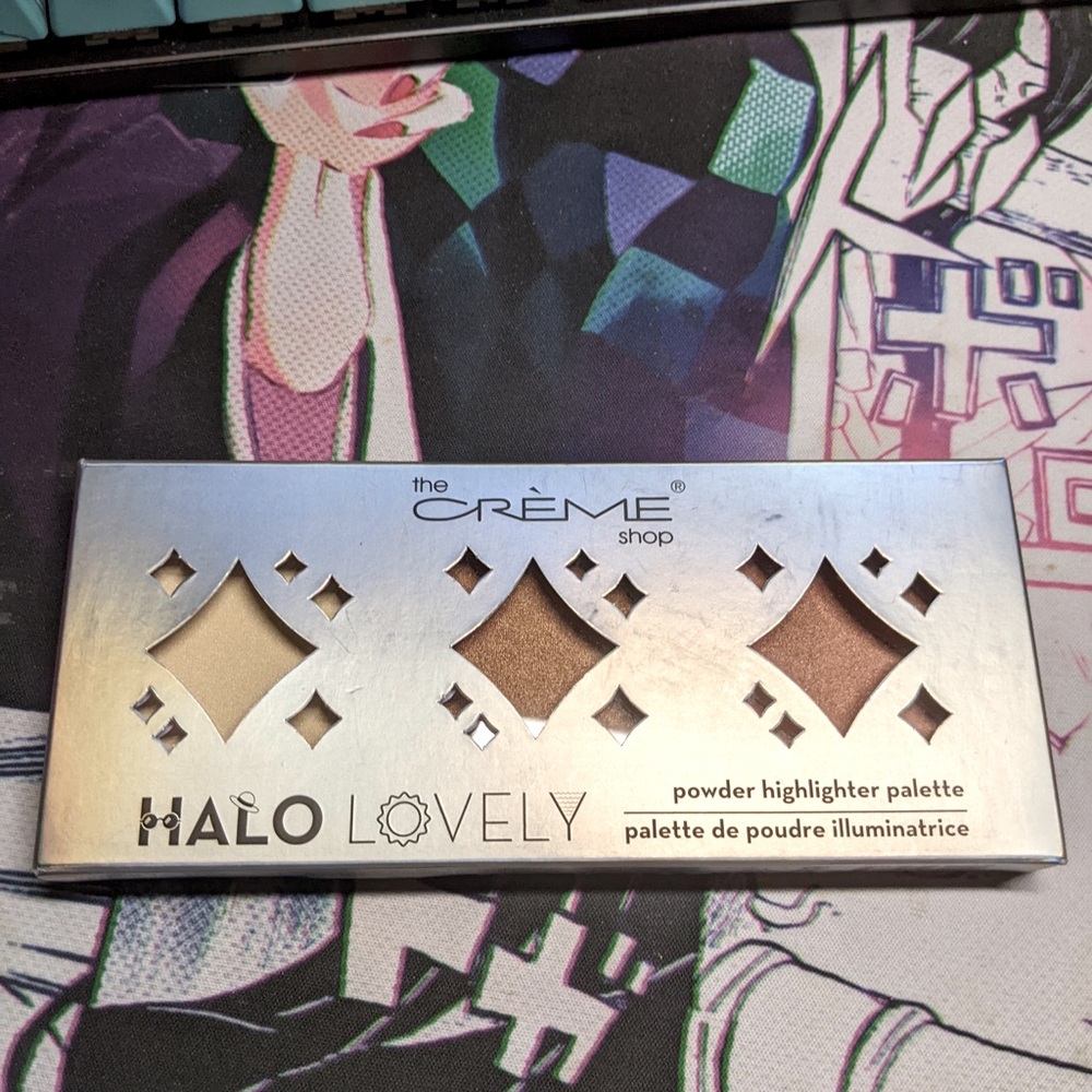 The crème shop highlighter trio pallet